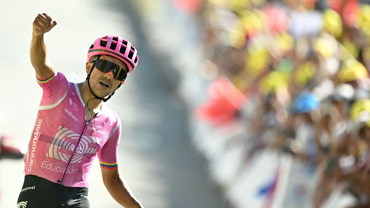 Carapaz gewinnt zweite Alpen-Bergetappe der Tour de France