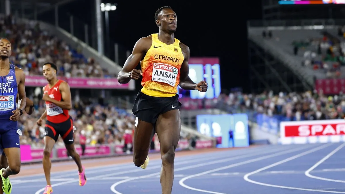 Birmingham: Owen Ansah gewinnt EM-Gold über 200 Meter