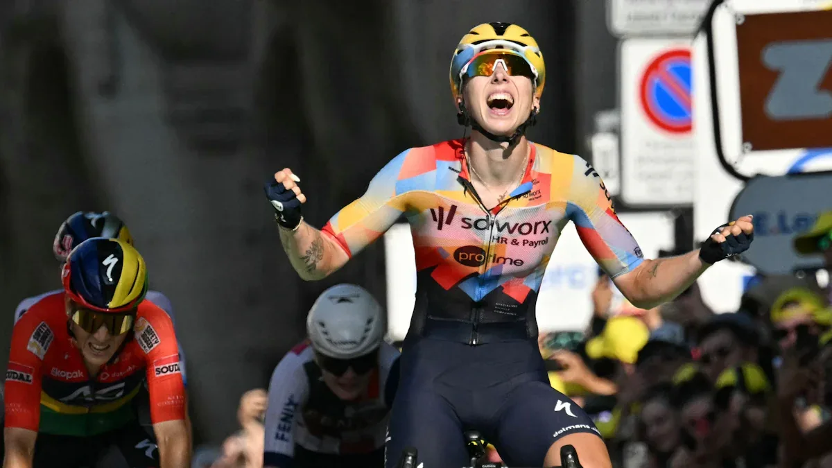 Lausanne: Lorena Wiebes dominiert Auftaktetappen der Tour de France Femmes