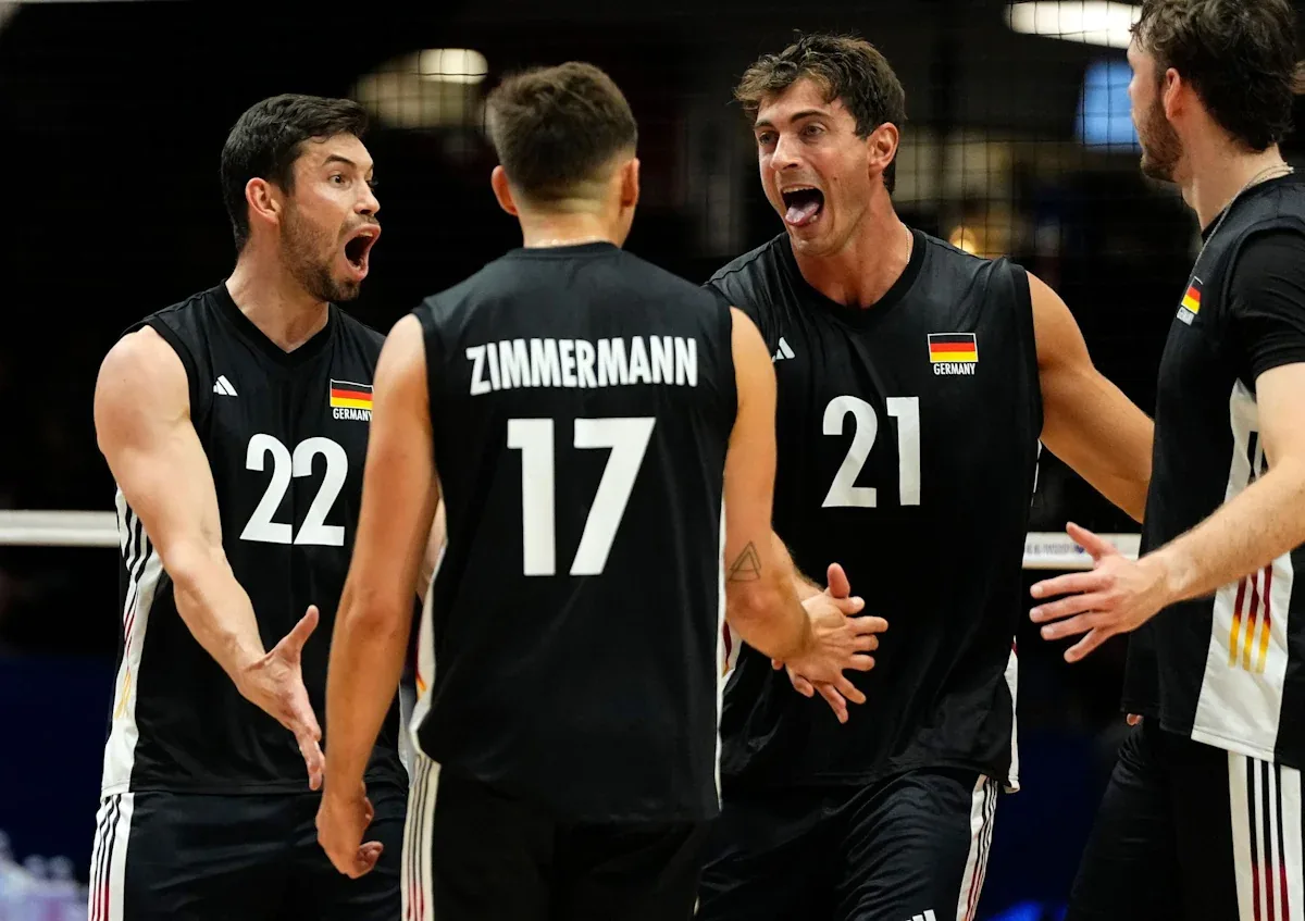 Reggio Calabria: Deutsche Volleyballer stellen Weltrekord in Satz gegen Italien auf
