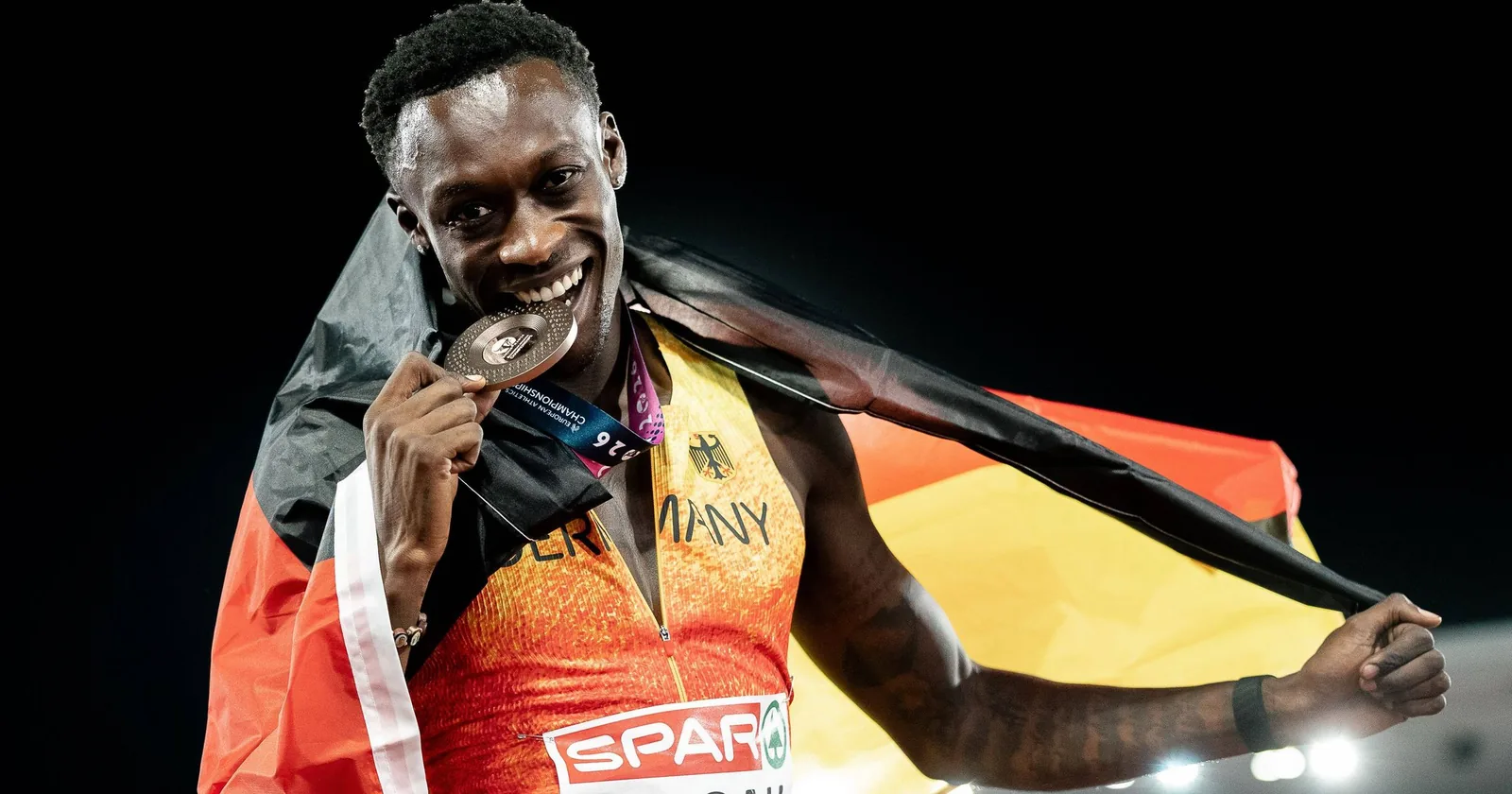 Birmingham: Owen Ansah gewinnt historische EM-Medaille über 100 Meter