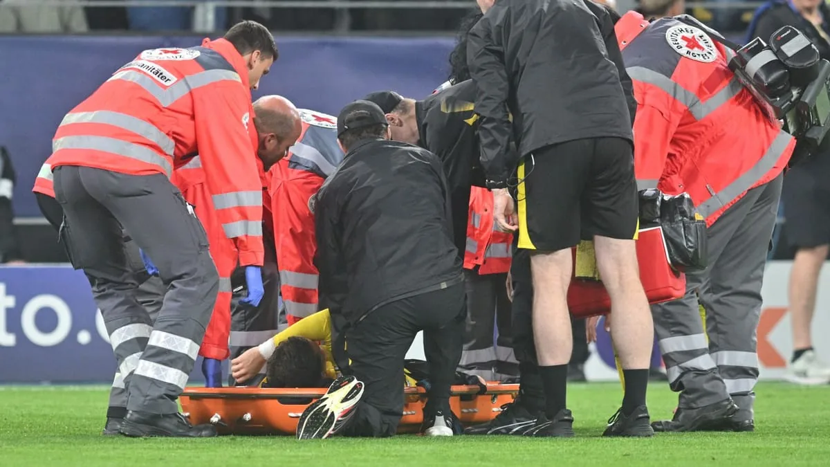 Dortmund: Sorge um Konstantinos Karetsas nach Kreislaufproblemen